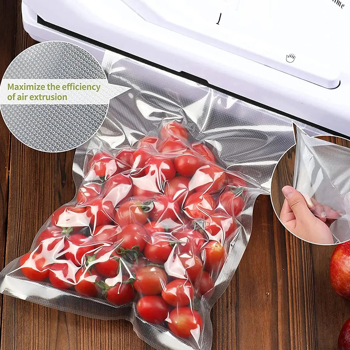 Vacuum Bags - Different Sizes, 50 Pieces